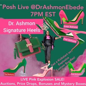RESERVE Dr. Ashmon Signature Heels (Pink Bottoms) l Style: Dawn